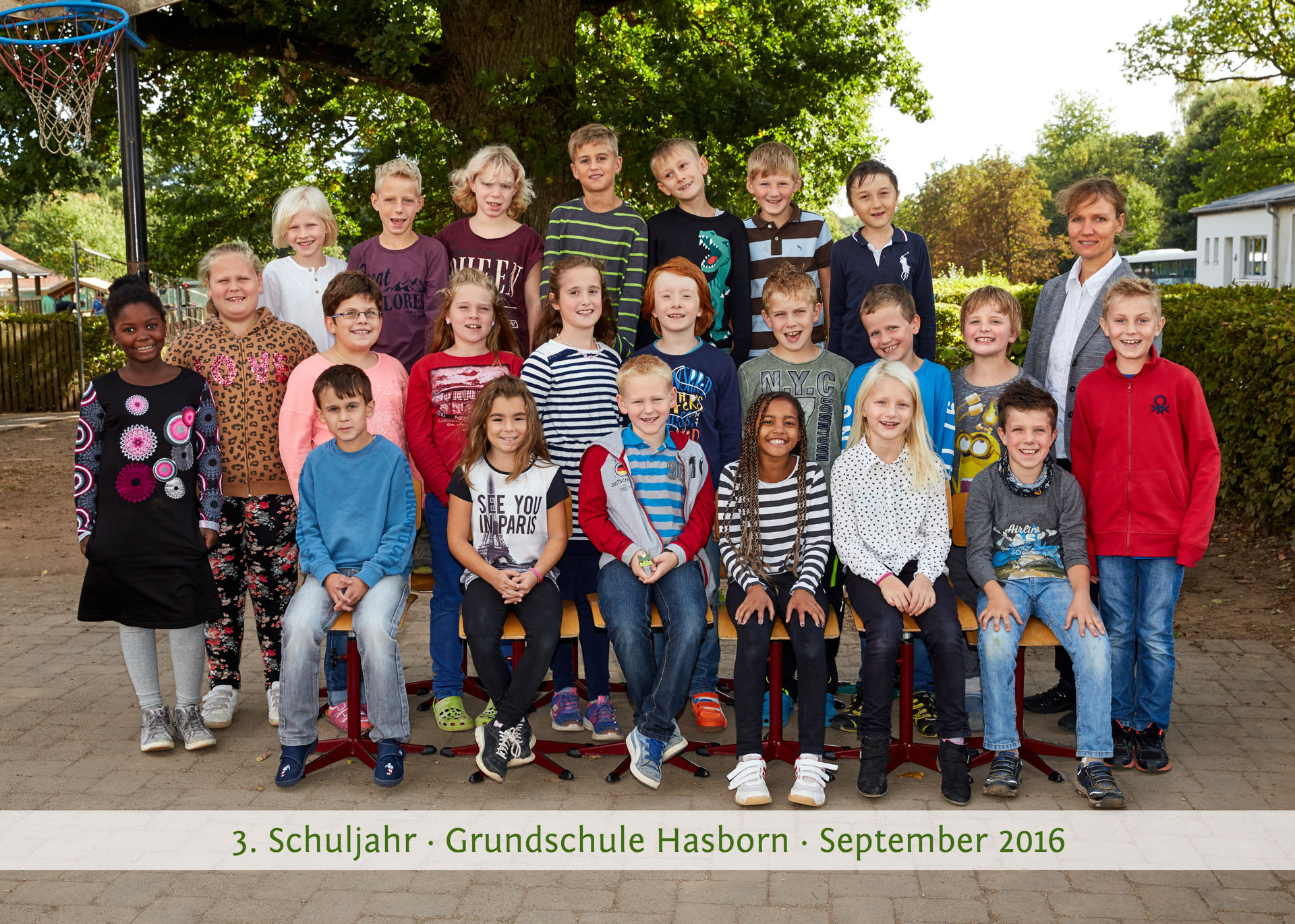 Gruppenfoto Schulklasse 3